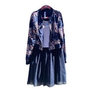 Knit Works Dress Jacket Combo for Little Girls Size 10